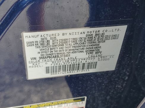 Certified 2025 Nissan Kicks SV image 22