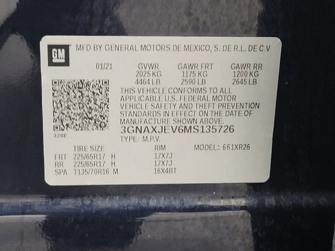 Used 2021 Chevrolet Equinox LT image 33