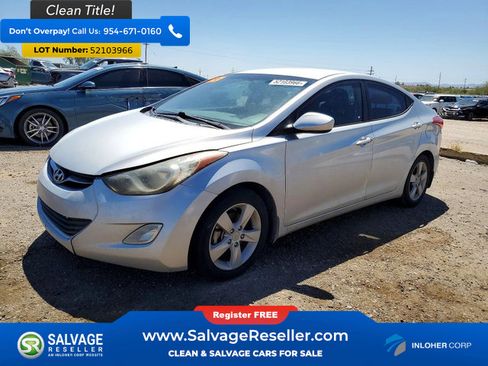 Used 2013 Hyundai Elantra GLS w/ Preferred Pkg FWD image 1