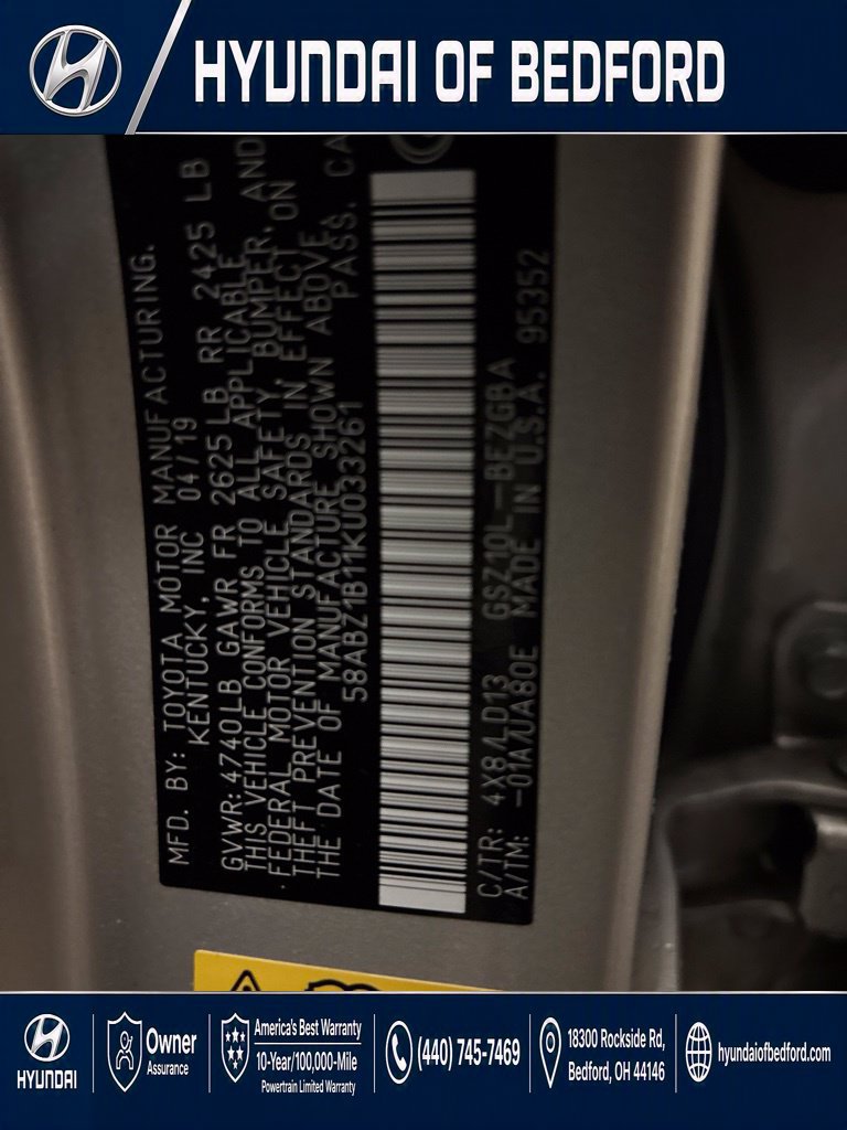 Used 2019 Lexus ES 350 w/ Premium Package FWD image 14