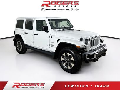 Used 2021 Jeep Wrangler Unlimited Sahara w/ Uconnect 4C Nav & Sound Group