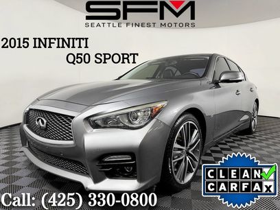 Used 2015 INFINITI Q50 w/ Deluxe Touring Package