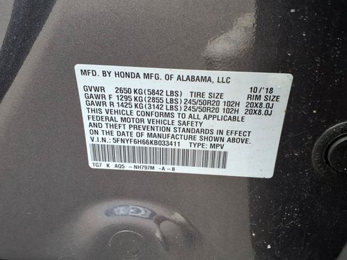 Used 2019 Honda Pilot Touring image 31