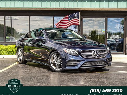 Used 2018 Mercedes-Benz E 400 Coupe w/ Premium 1 Package image 1
