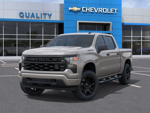 New 2026 Chevrolet Silverado 1500 Custom w/ Turbomax Blackout Package RWD image 6