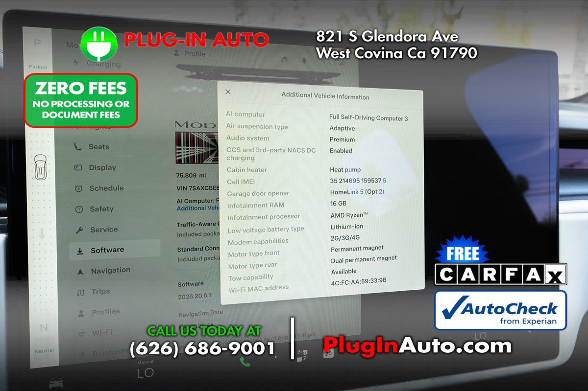 Used 2022 Tesla Model X Plaid AWD/4WD image 35