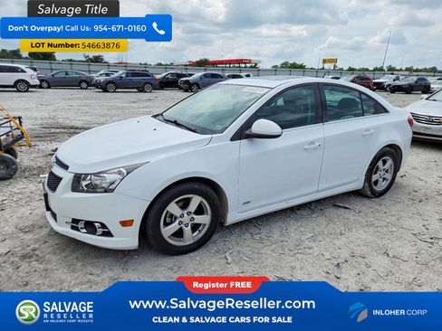 Used 2012 Chevrolet Cruze LT w/ All-Star Edition FWD image 1