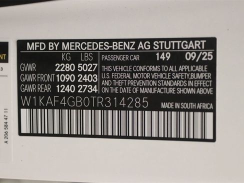 New 2026 Mercedes-Benz C 300 Sedan image 14