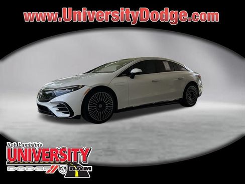 Used 2022 Mercedes-Benz EQS 450+ Sedan w/ Exclusive Trim Package image 1