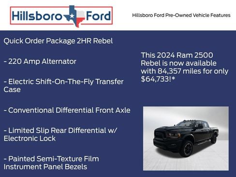 Used 2024 RAM 2500 Rebel w/ Safety Group AWD/4WD image 3