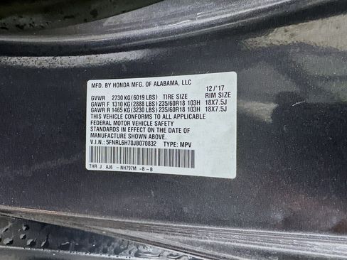 Used 2018 Honda Odyssey EX-L image 12