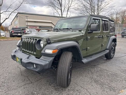 Used 2021 Jeep Wrangler Unlimited Sport image 3
