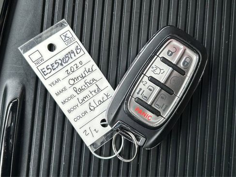 Used 2020 Chrysler Pacifica Limited w/ Quick Order Package 27H Red S image 37