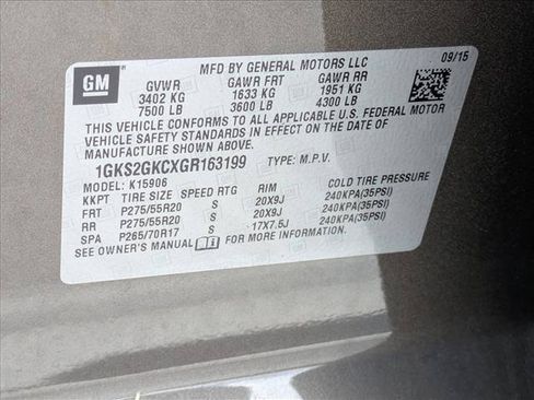 Used 2016 GMC Yukon XL SLT w/ Open Road Package AWD/4WD image 16