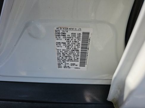 Used 2019 Nissan Rogue SV w/ Sun & Sound Touring Package FWD image 33