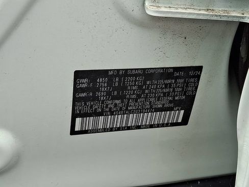 Used 2025 Subaru Outback Onyx Edition w/ Popular Package #2 AWD/4WD image 28