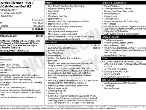 Used 2020 Chevrolet Silverado 1500 LT w/ Trailering Package AWD/4WD image 5