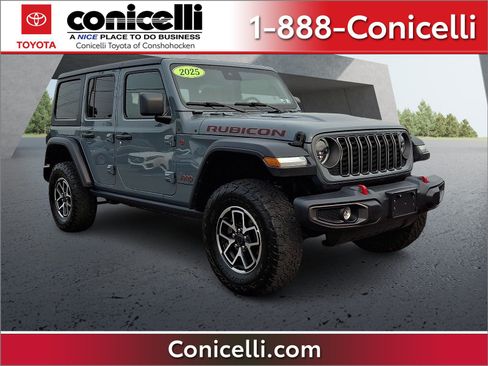 Used 2025 Jeep Wrangler Unlimited Rubicon AWD/4WD image 1