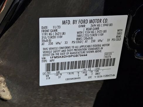 Certified 2023 Ford Explorer XLT w/ Equipment Group 202A AWD/4WD image 29