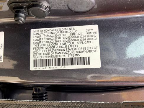 Used 2021 Honda Pilot Touring image 34