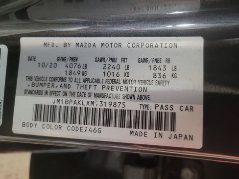 Used 2021 MAZDA MAZDA3 s FWD image 33