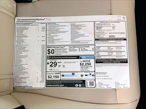 New 2026 BMW 330i xDrive Sedan w/ M Sport Package AWD/4WD image 22