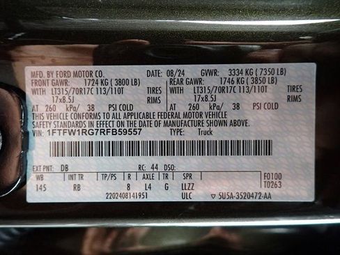 Certified 2024 Ford F150 Raptor image 22