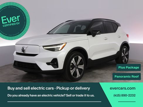 Used 2023 Volvo XC40 Recharge Plus AWD/4WD image 1