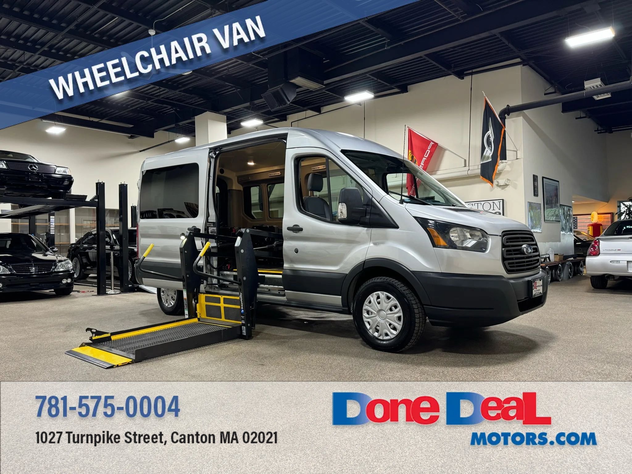 Used 2015 Ford Transit 350 148 Medium Roof RWD image 1