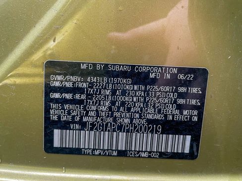 Used 2023 Subaru Crosstrek 2.0i Premium image 48