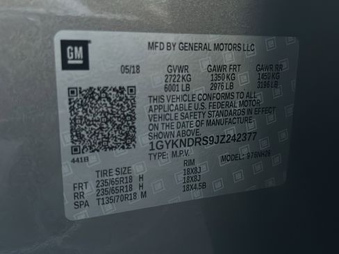 Used 2018 Cadillac XT5 Luxury w/ Driver Awareness Package image 53