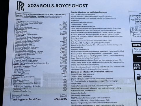 New 2026 Rolls-Royce Ghost image 11