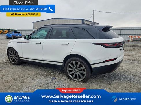 Used 2018 Land Rover Range Rover Velar AWD/4WD image 3