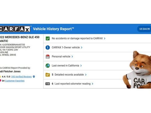 Used 2022 Mercedes-Benz GLE 450 4MATIC w/ AMG Line Exterior image 2