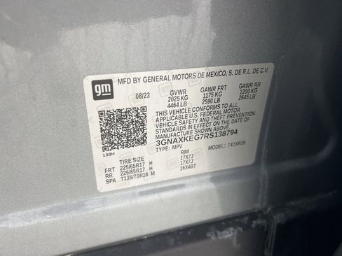 Used 2024 Chevrolet Equinox LT w/ LPO, Floor Liner Package image 29