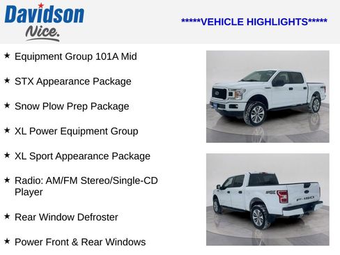 Certified 2018 Ford F150 XL w/ Equipment Group 101A Mid AWD/4WD image 4
