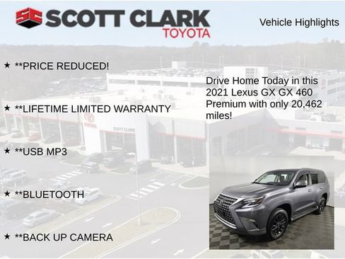 Used 2021 Lexus GX 460 Premium image 12