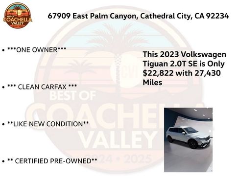 Certified 2023 Volkswagen Tiguan SE FWD image 5
