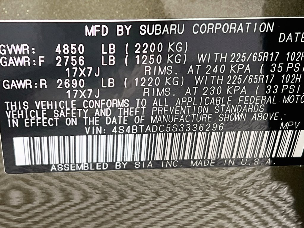 Certified 2025 Subaru Outback Premium AWD/4WD image 27