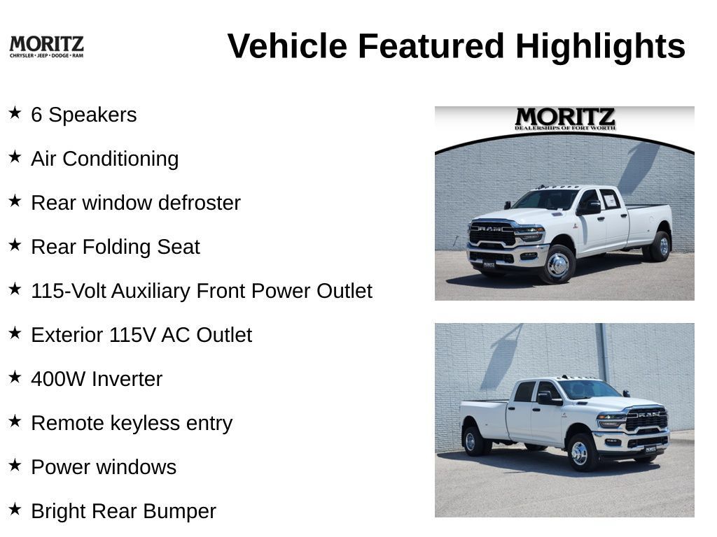 New 2026 RAM 3500 Tradesman w/ Chrome Appearance Group A AWD/4WD image 8