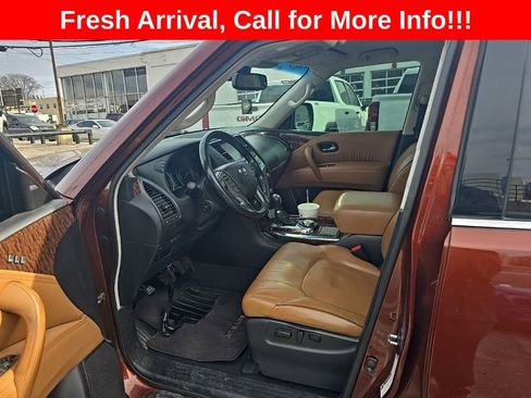 Used 2017 Nissan Armada Platinum w/ Captain Seat Package AWD/4WD image 2