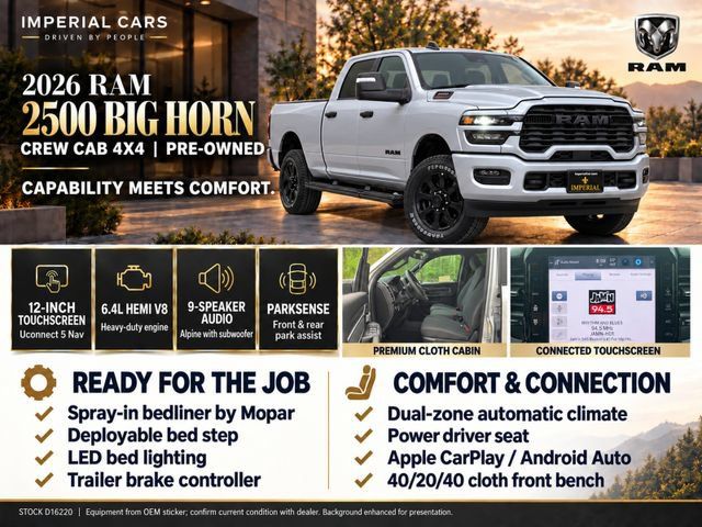 Used 2026 RAM 2500 Big Horn AWD/4WD image 6