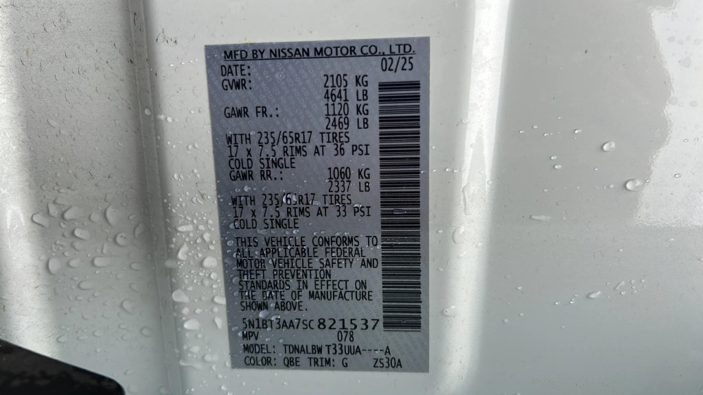 Used 2025 Nissan Rogue S FWD image 10