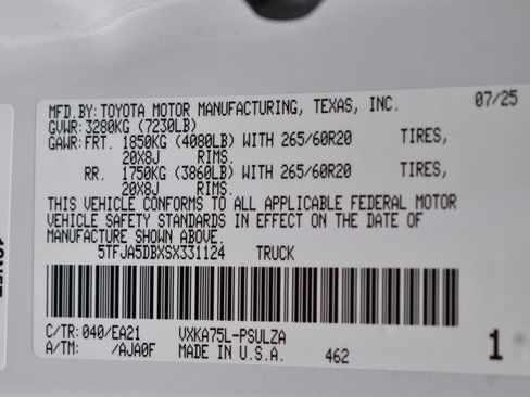 New 2025 Toyota Tundra Limited image 15