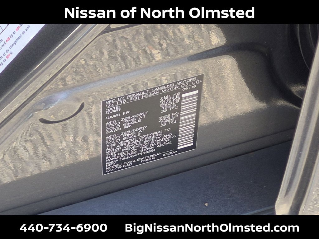Used 2019 Nissan Rogue SV AWD/4WD image 26