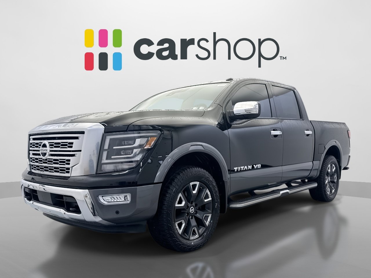 Used 2020 Nissan Titan Platinum Reserve w/ Moonroof Package AWD/4WD image 1