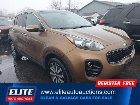 Used 2017 Kia Sportage EX w/ EX Technology Package image 2