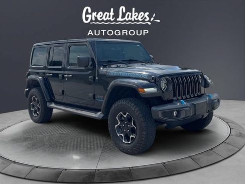 Used 2021 Jeep Wrangler Unlimited Rubicon 4xe w/ Cold Weather Group AWD/4WD image 7