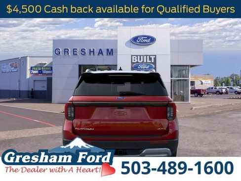 New 2026 Ford Explorer Platinum w/ LUX Leather Package AWD/4WD image 5