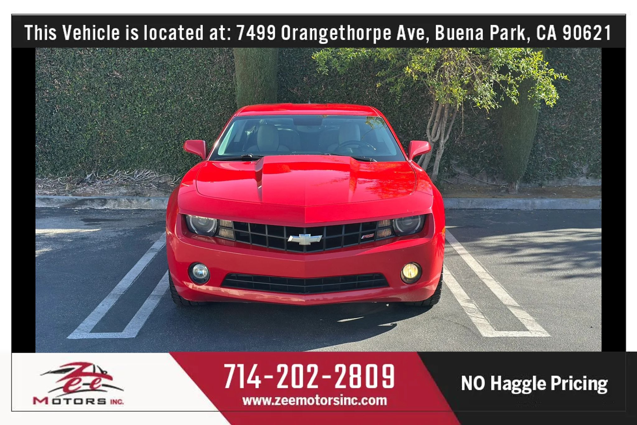 Used 2010 Chevrolet Camaro LT w/ RS Package RWD image 3